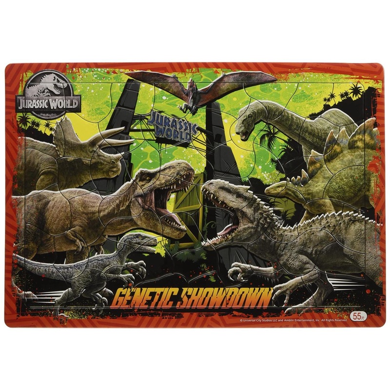 Showa Note 151527701 Jigsaw Puzzle B4 Puzzle Jurassic World 01 (55 Pieces)