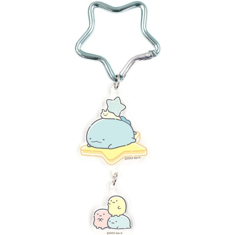 T’s Factory Sumikko Gurashi Acrylic Keychain with Carabiner Tokage