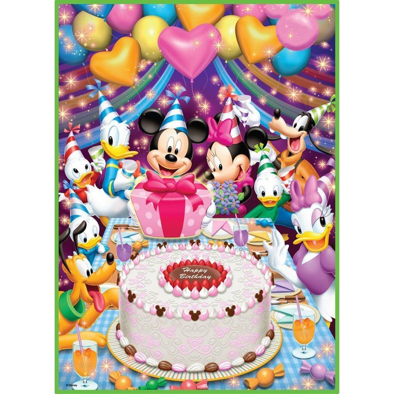 Tenyo DA-500-449 Jigsaw Puzzle Disney Birthday Surprise (500 Pieces) (RARE)