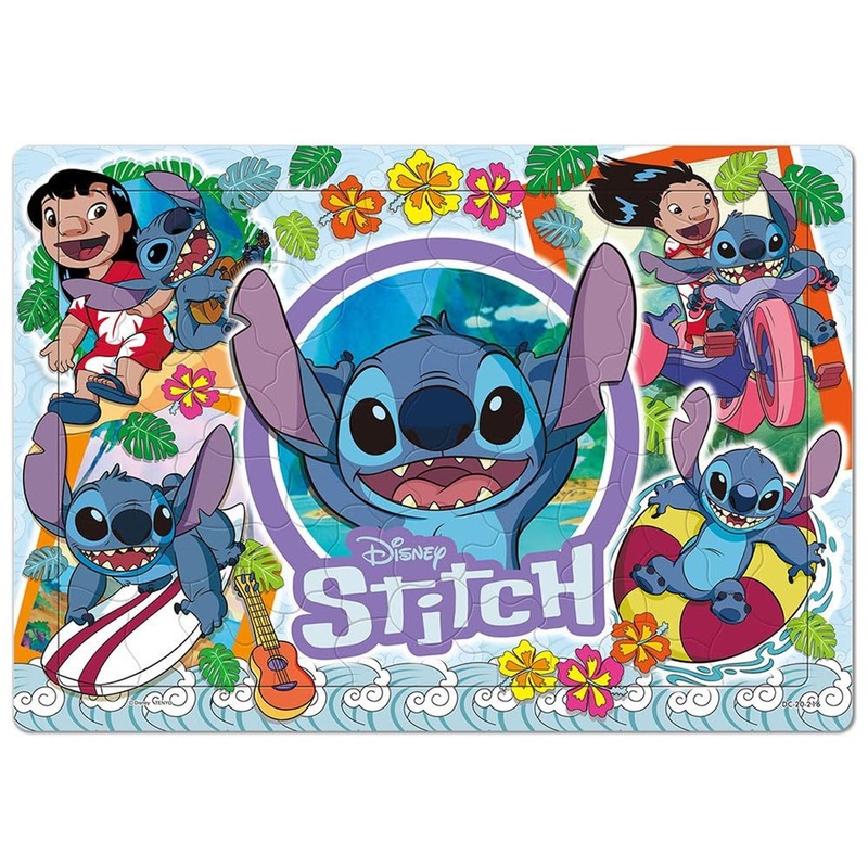 Tenyo Jigsaw Puzzle DC-60-218 Lilo & Stitch Pleasant Memories(60 Pieces)