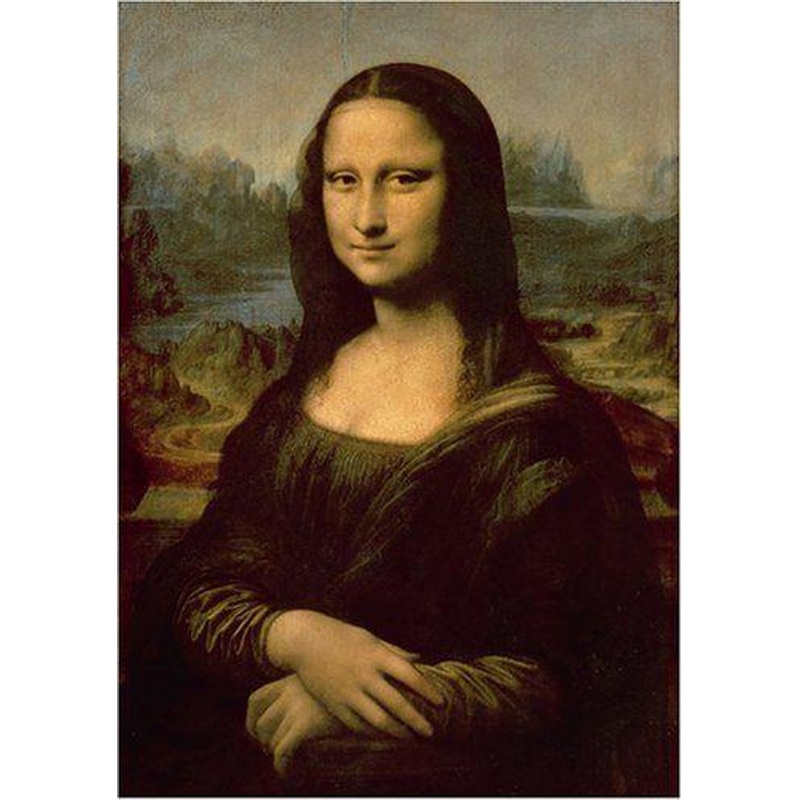 Tenyo TW-1000-799 Jigsaw Puzzle Mona Lisa (Da Vinci) (1000 Pieces)