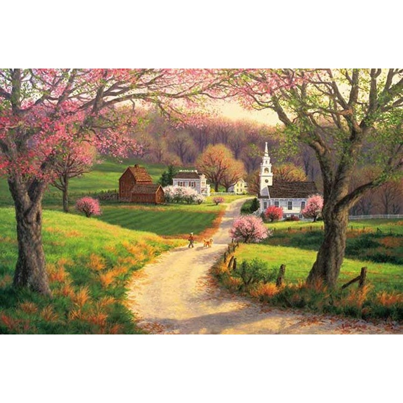 Appleone 1000-882 Jigsaw Puzzle When Memories Bloom by Randy Van Beek (1000 Pieces)