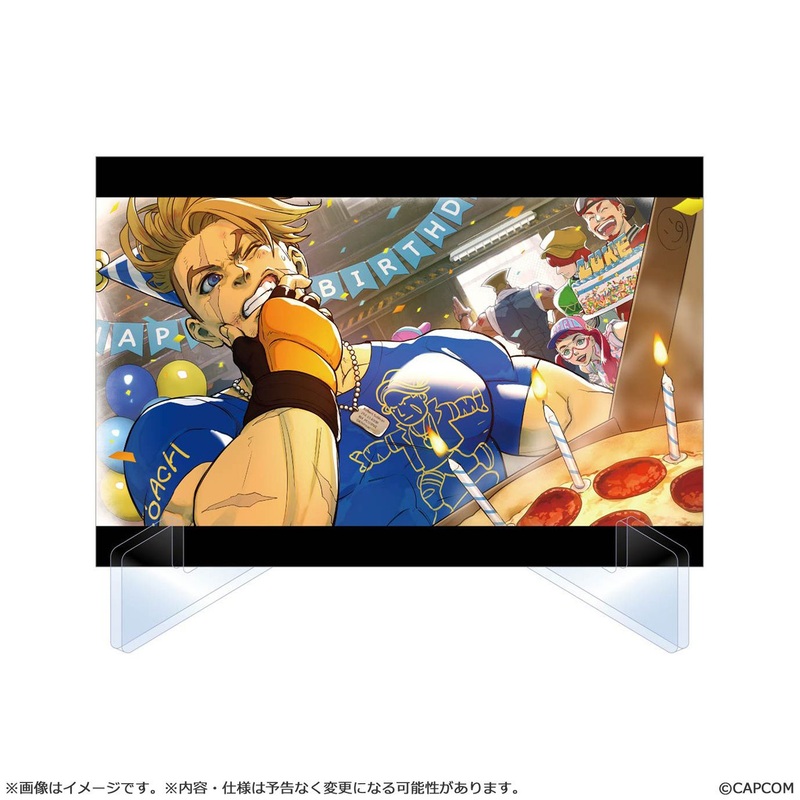 Capcom Street Fighter 6: Illustrated Card Set with Stand