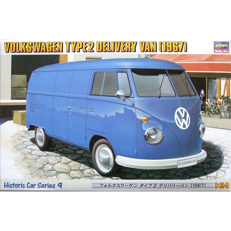 Hasegawa 1/24 Volkswagen Type 2 Deliver Van (1967) Plastic Model