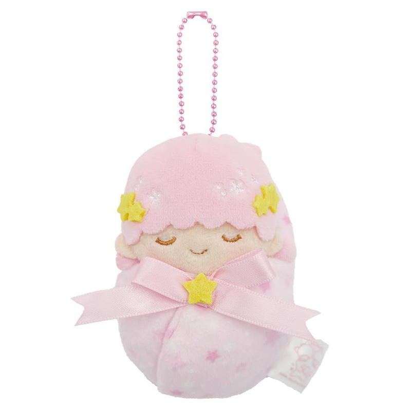 OST Lala In A Swaddle Keychain Little Twin Stars 50th Commemorative Mascot