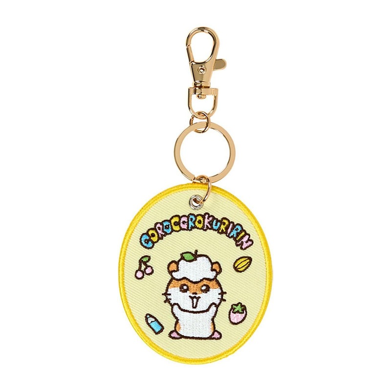 Sanrio Embroidered Patch Keychain (Character Awards First Edition) CoroCoro Kuririn