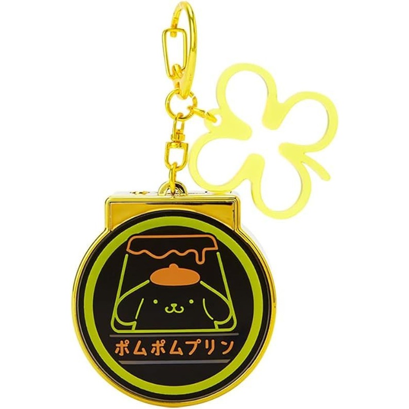 Sanrio Neon Light Keychain Pom Pom Purin (Sanrio Vivid Neon)