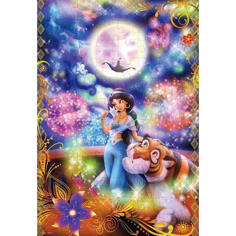 Tenyo DK96-365 Jigsaw Puzzle Aladdin Princess Jasmine (96 Pieces)