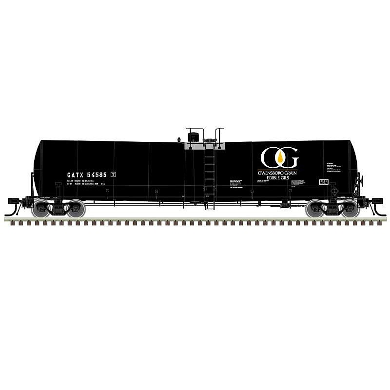 Trinity 25,500-Gallon Tank Car GATX #54553