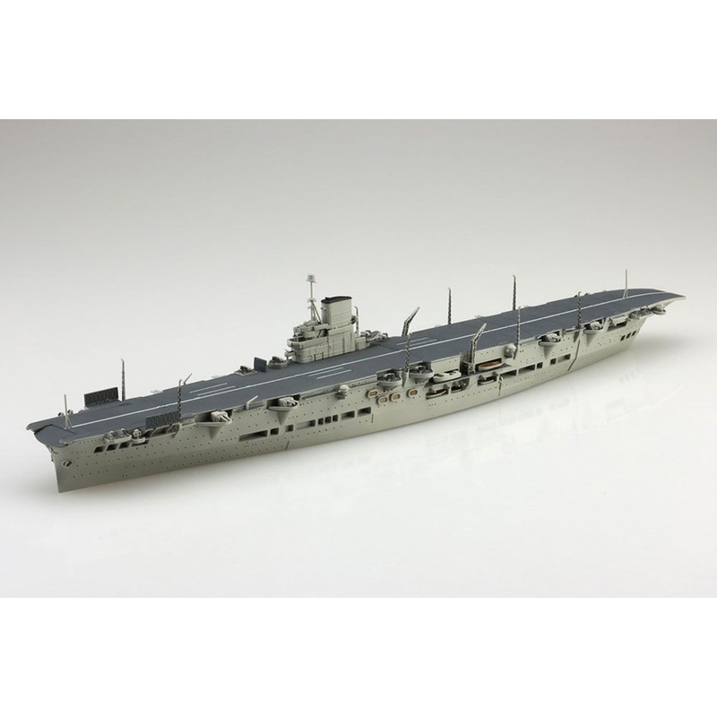 Aoshima 1/700 Waterline Royal Navy Aircraft Carrier Ark Royal Plastic Model