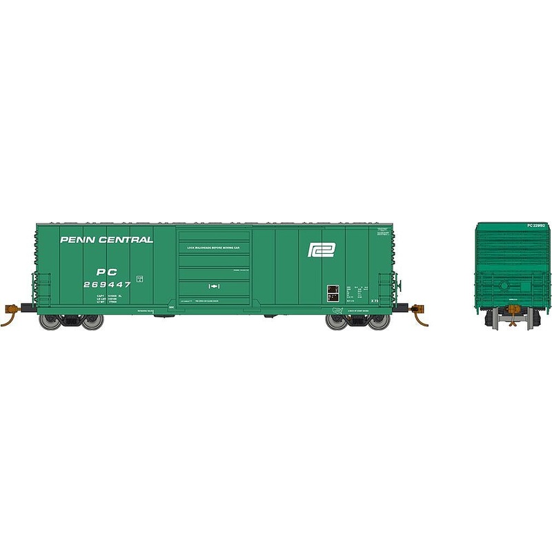 Evans X72 Boxcar Penn Central Small Logo #1