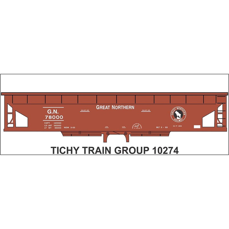 N GN Ballast Hopper Decal