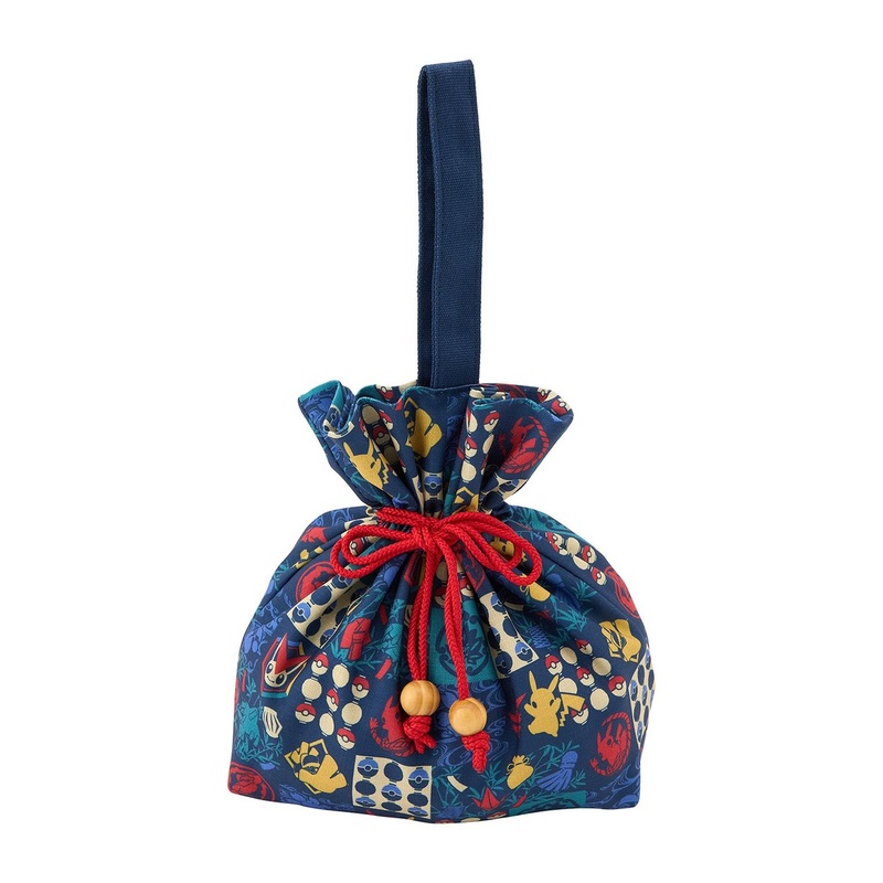 Pokemon Center Original Drawstring Bag Pokemon Center Tohoku R  Pouch and Drawstring Bag