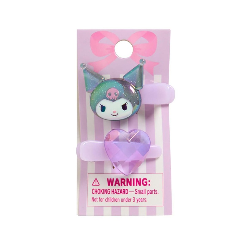 Sanrio Kuromi Mini Hair Clip 2P