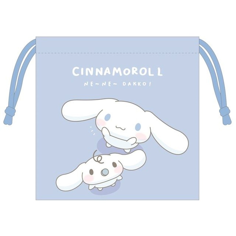 T’s Factory Sanrio Drawstring Bag Cinnamoroll (Hey, Hey Cuddle!)