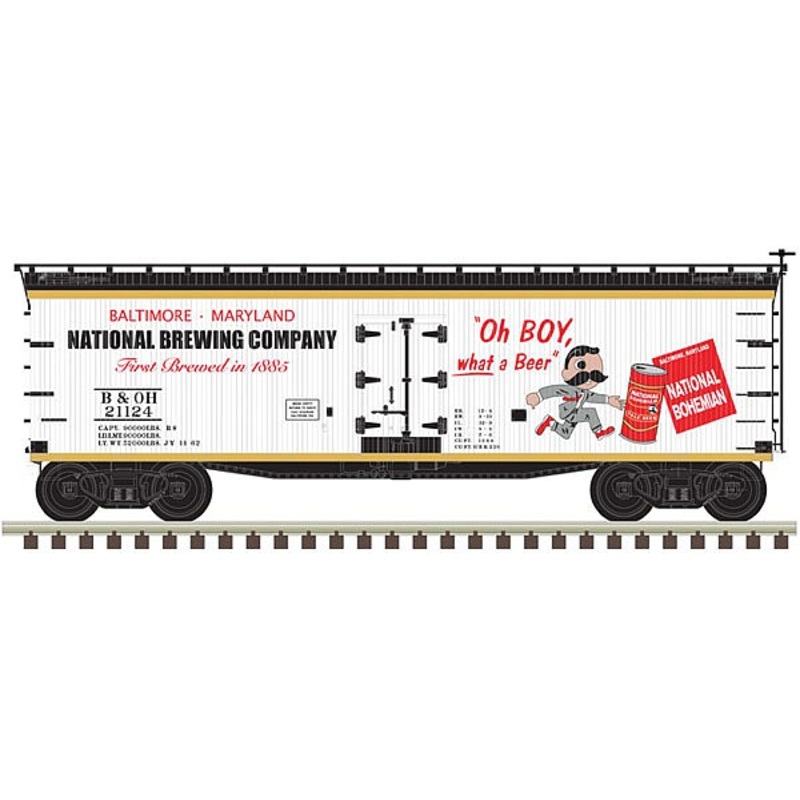 40′ Wood Reefer National Bohemian #21936