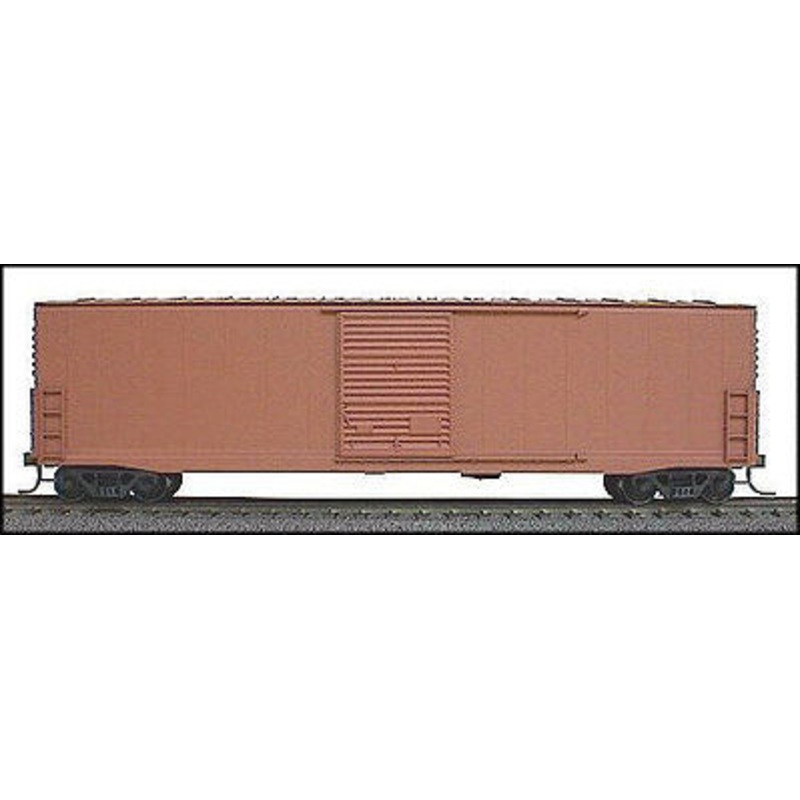 50′ Welded Sliding-Door Boxcar Kit – Undecorated