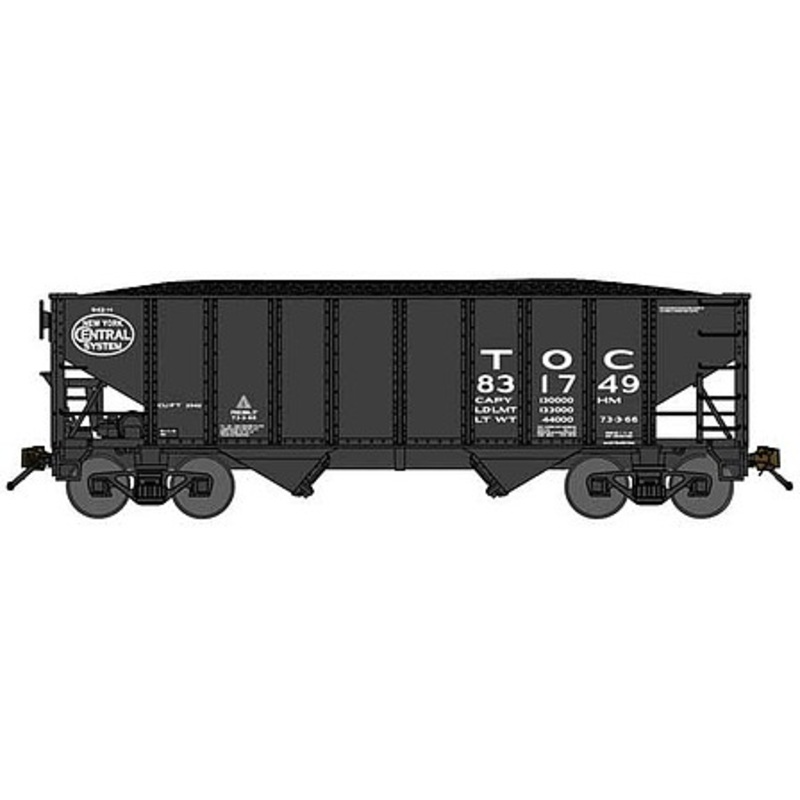 8-Panel 2-Bay Open Hopper Toledo & Ohio Central #830315