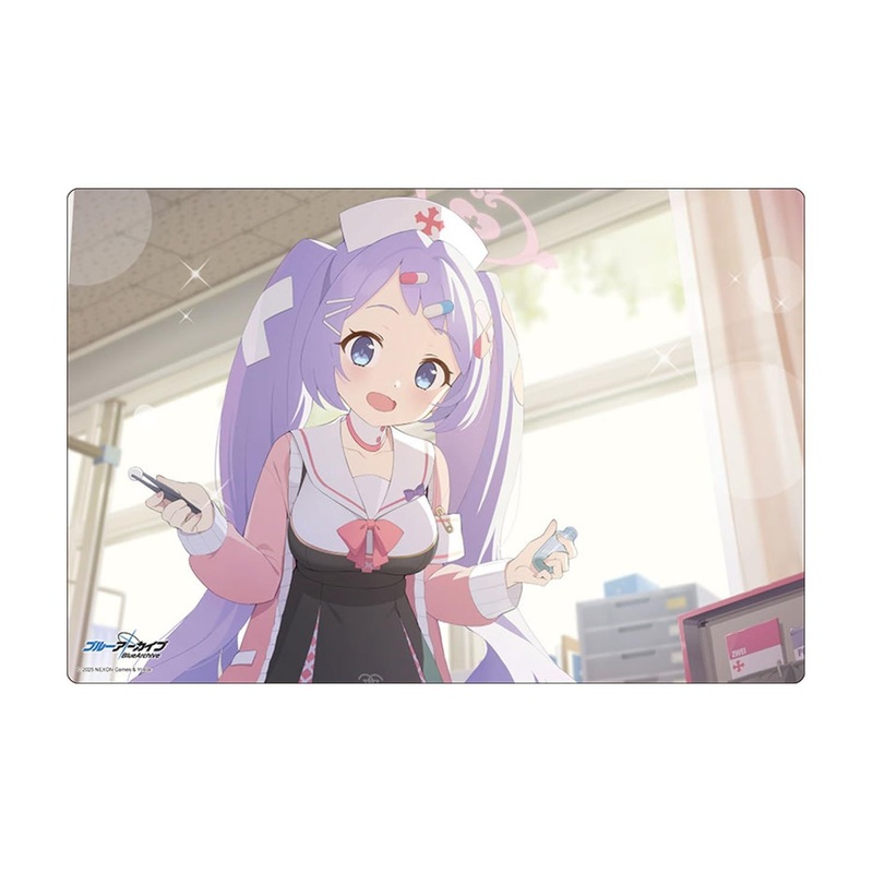 Bushiroad Rubber Mat Collection V2 Vol.1746 Blue Archive ‘Hanae’ Memorial Lobby Illustration Ver.