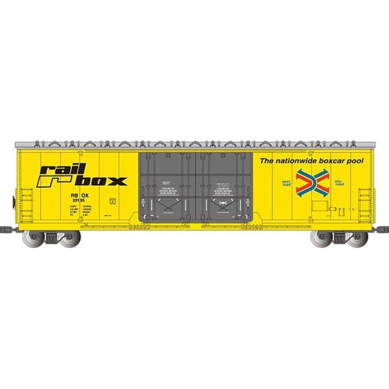 Evans 53 Double-Plug-Door Boxcar – Ready to Run