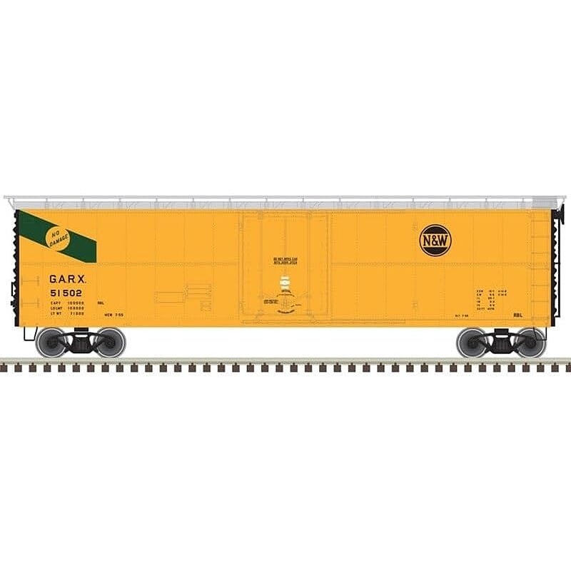 GARX Insulated 50′ Reefer Norfolk & Western #51504