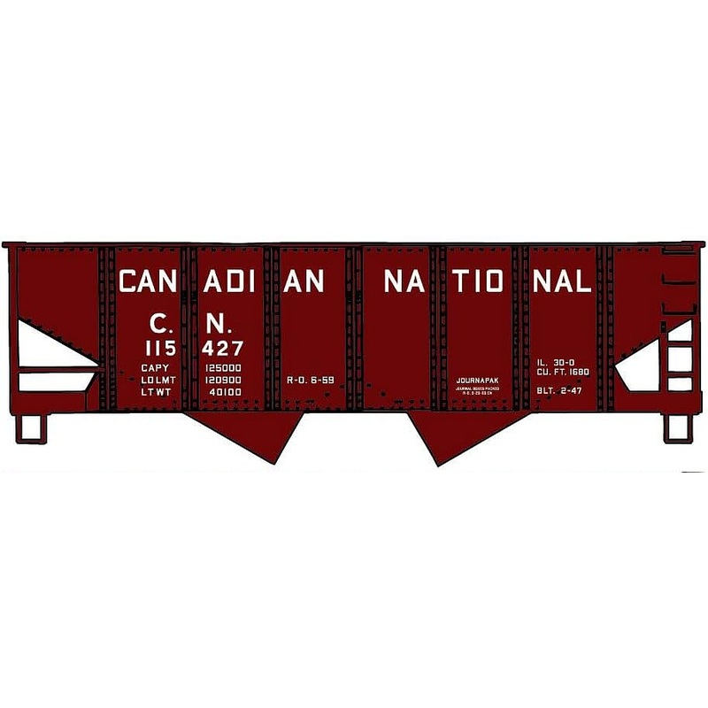 Twin Hopper kit Canadian National singles