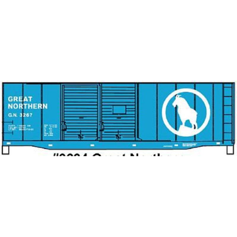 40′ Double-Door Boxcar – Kit – Great Northern #3267
