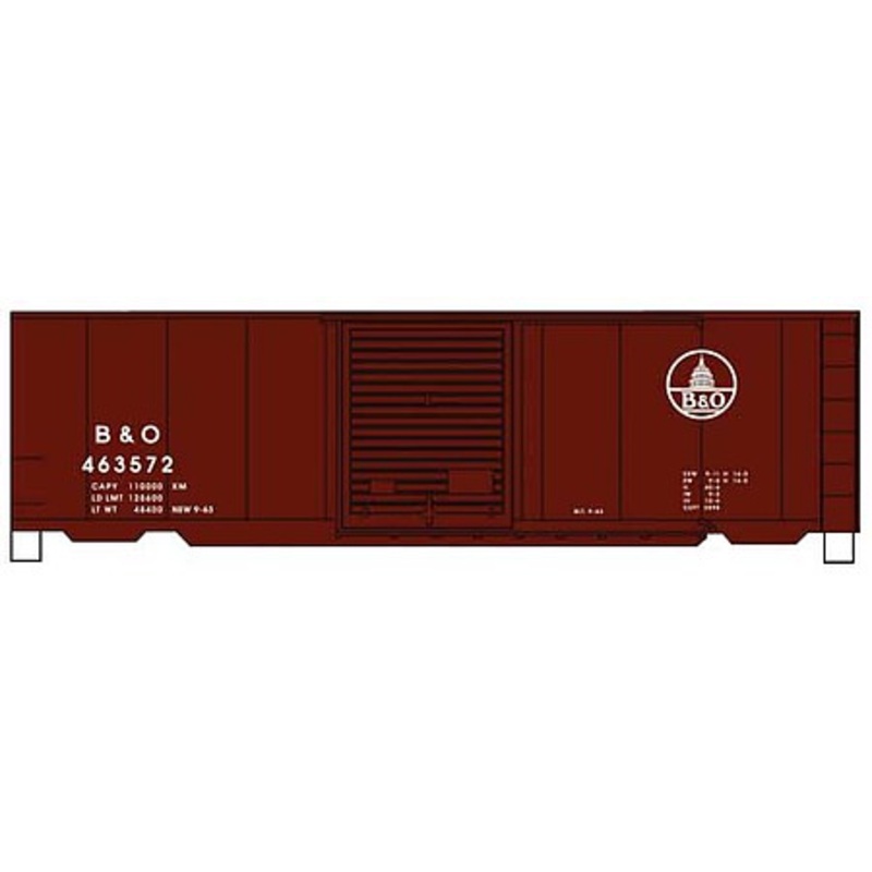 40′ PS-1 Boxcar kit Baltimore & Ohio #463572
