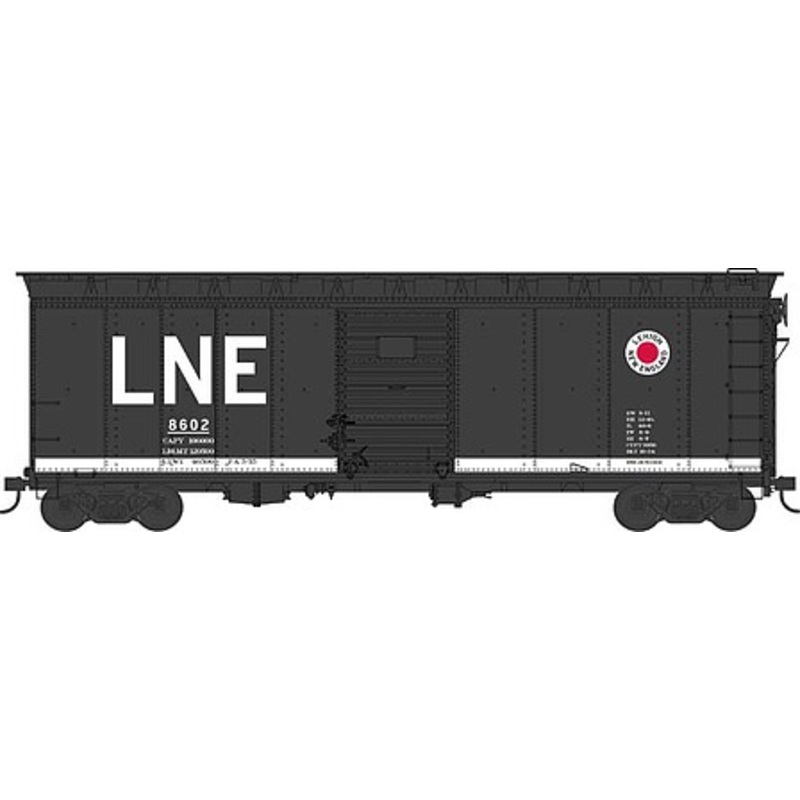 40′ Steel Side Boxcar Lehigh New England #8602
