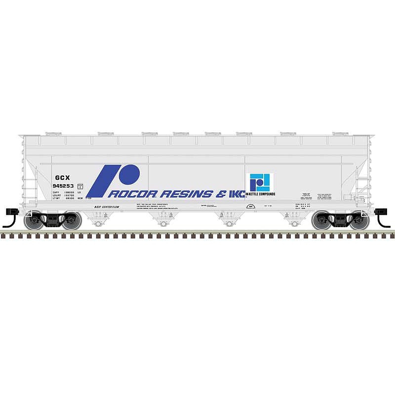 5250 Centerflow Covered Hopper Rocor Resins #945278