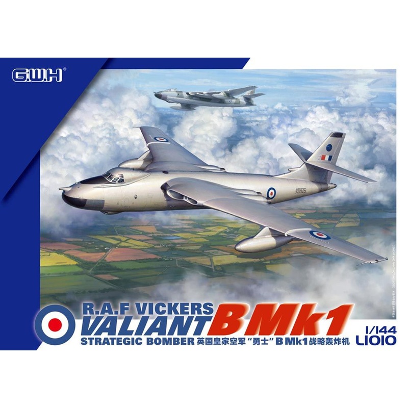 Great Wall Hobby 1/144 Royal Air Force Strategic Bomber Valiant B.Mk.1 Plastic Model