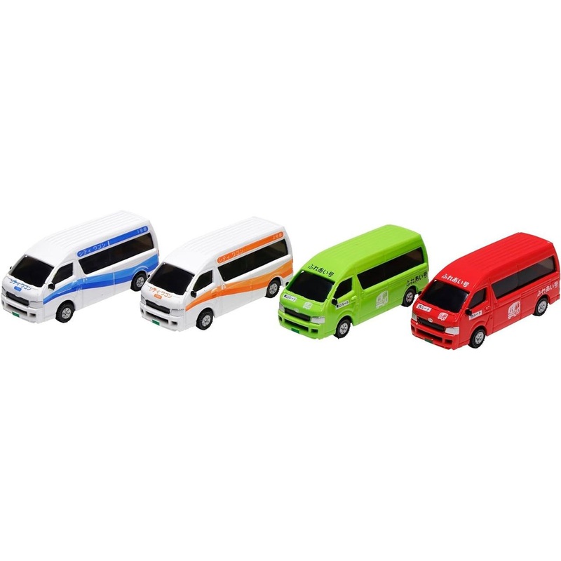 Kato 23-651C Toyota Hiace Super Long (Community Bus) 4 Cars (N scale)