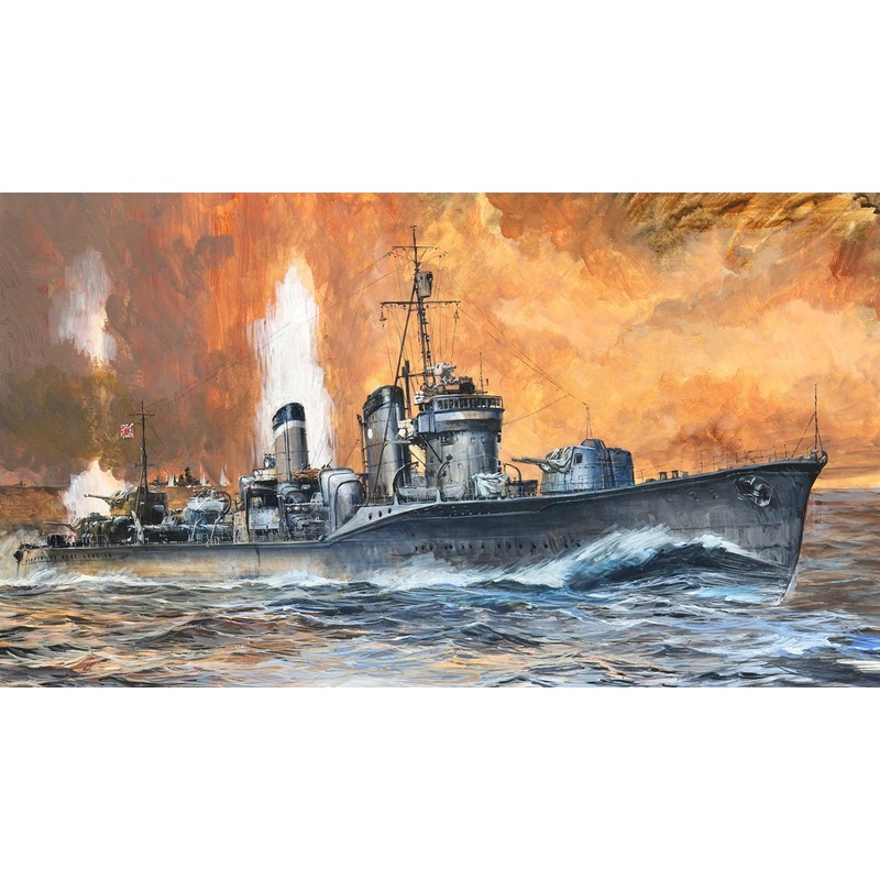 Pit-Road Skywave 1/700 IJN Destroyer Fubuki (Full Hull) Plastic Model