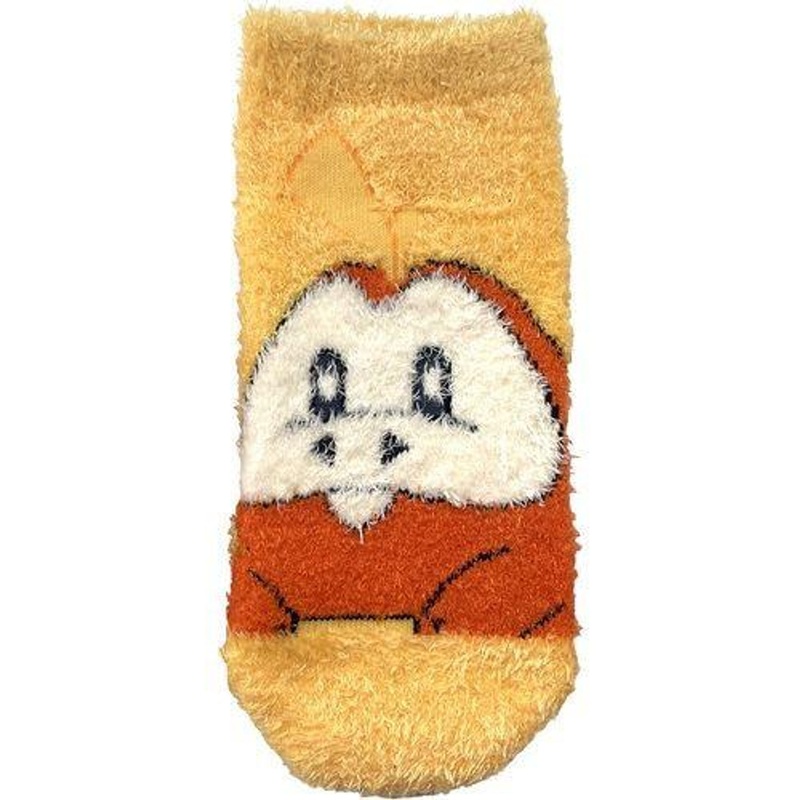 Pokemon Center Fuzzy Socks Fuecoco YE Junior (15-21cm)