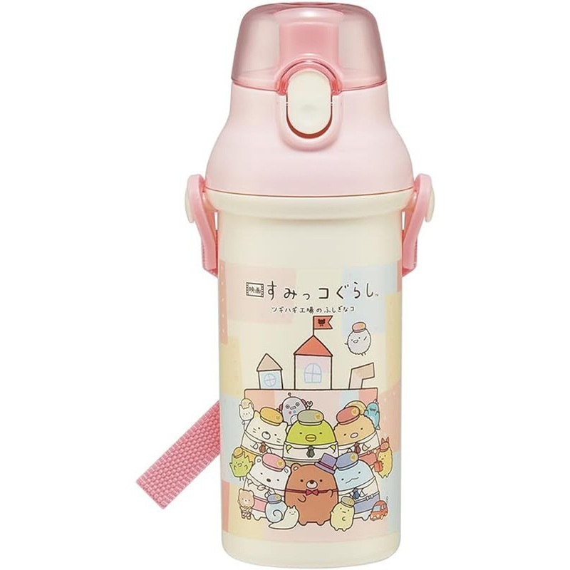 Skater Sumikko Gurashi One-Push Water Bottle (Movie Sumikko Gurashi 3)