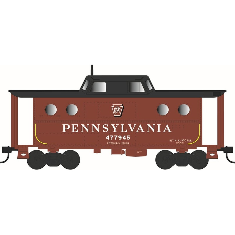 Ho N-5c Caboose PRR 477945