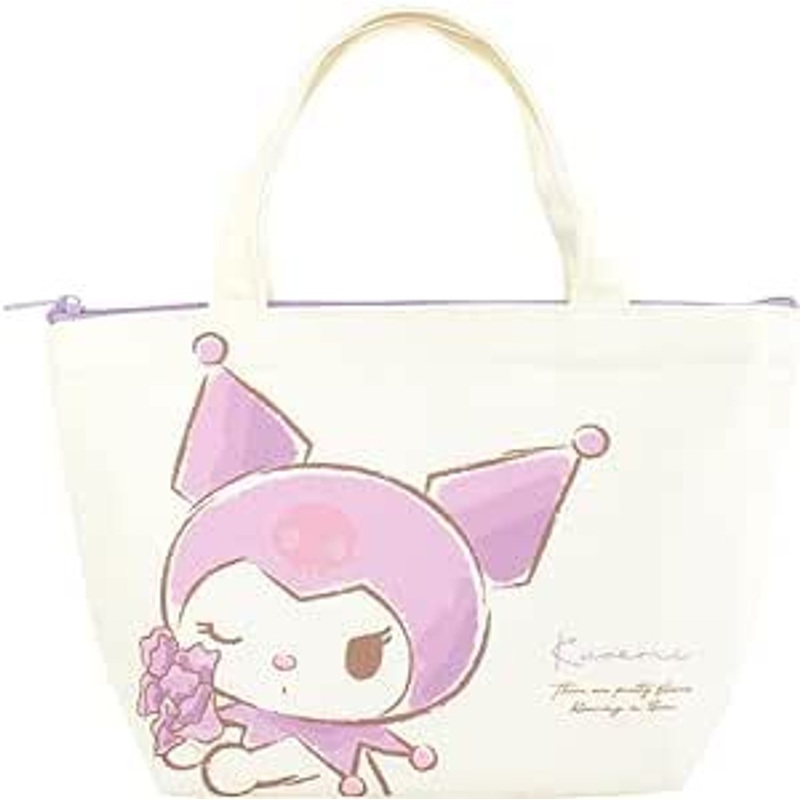 T’s Factory Sanrio Cold Insulated Canvas Lunch Bag – Kuromi