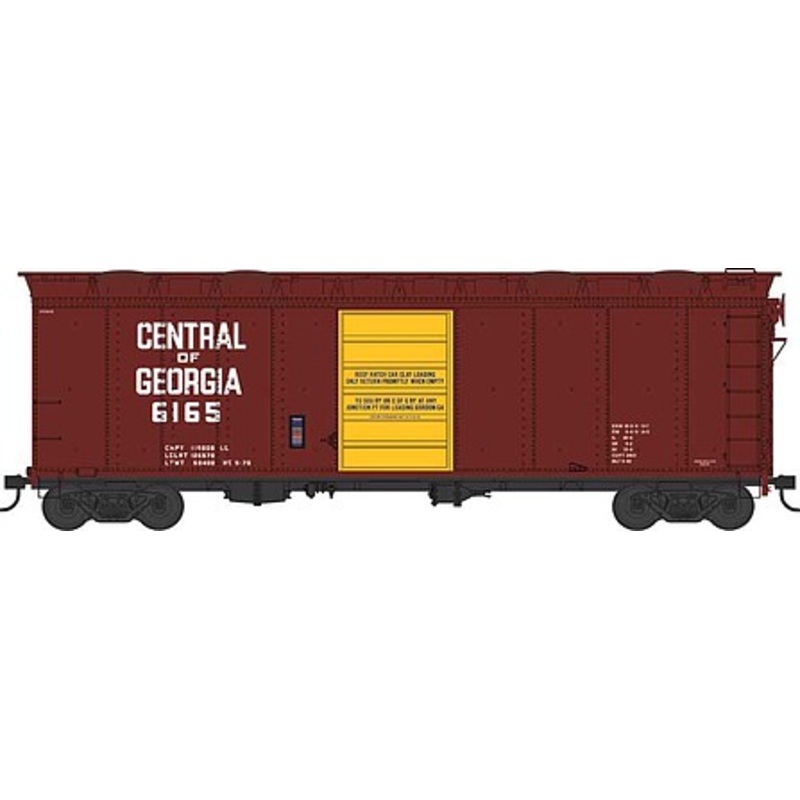 40′ Steel Side Boxcar Central of Georgia #6165
