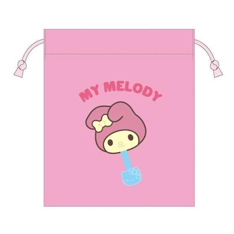 HASEPRO Sanrio C Chocolate Sagara Drawstring Pouch My Melody