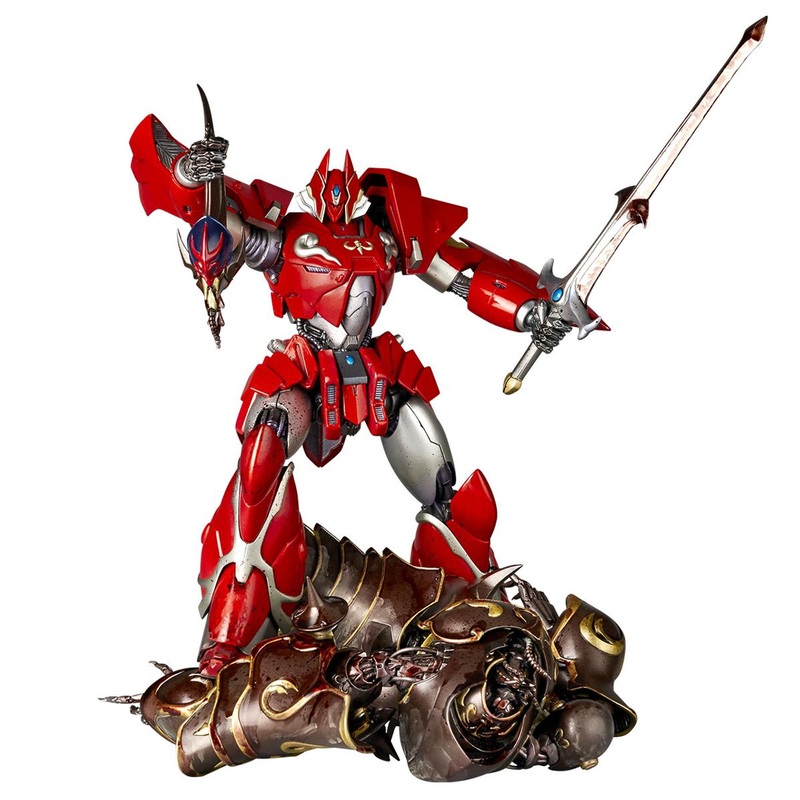 Kaiyodo ARTPLA SCULPTURE WORKS Tetsukyojin & Jashin-Hei Plastic Model (Panzer World Galient)