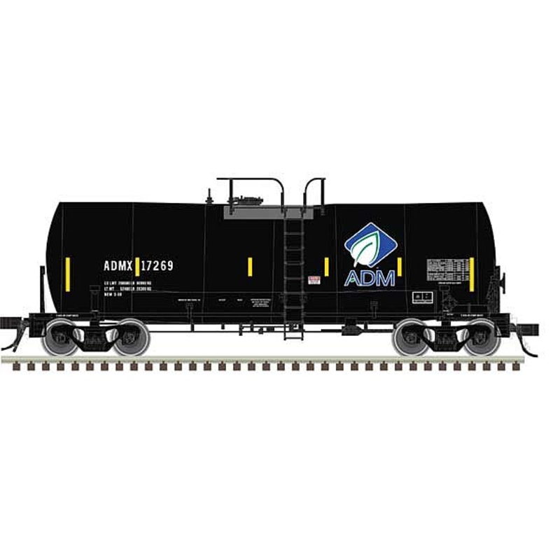 N 17,600gal Tank Car ADM 17286
