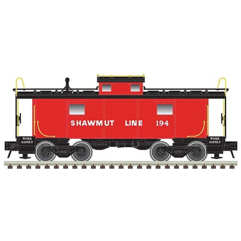 Ne-6 Caboose Pittsburg and Shawmut #194