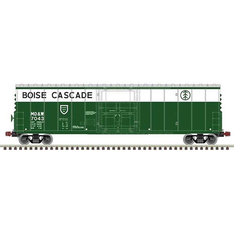 NSC Plug Door Boxcar Newsprint Boise Cascade #7043