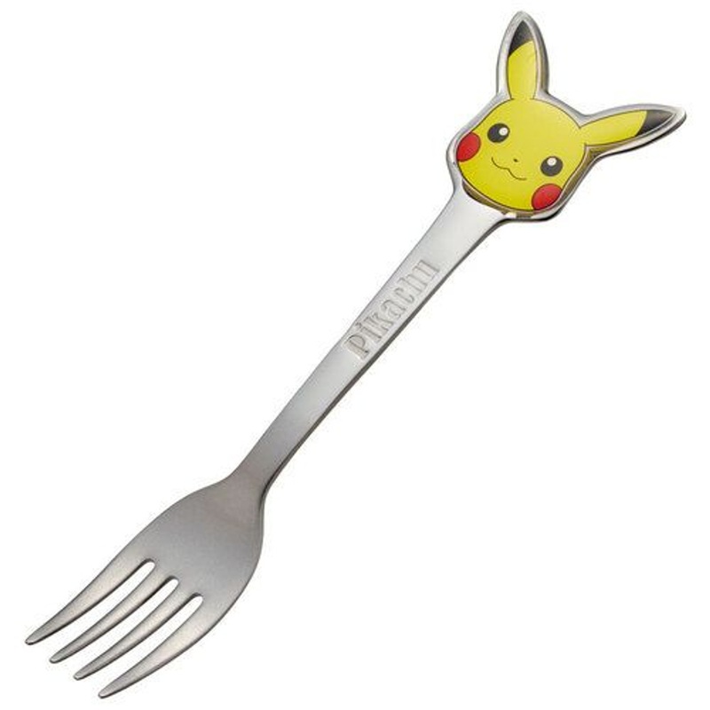 Pokemon Center Original Stainless Die-Cut Fork Pikachu