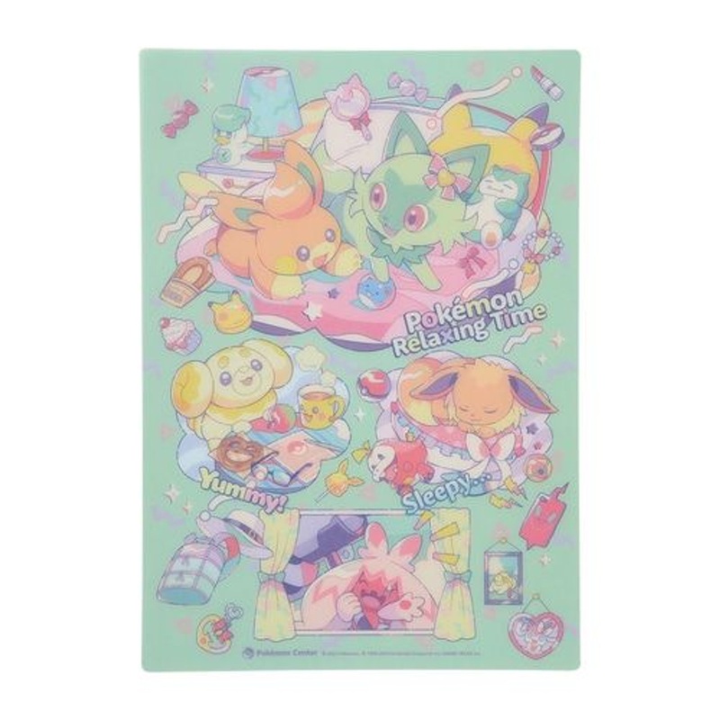 Pokemon Center Original Writing Pad – Pokemon Relaxing Time