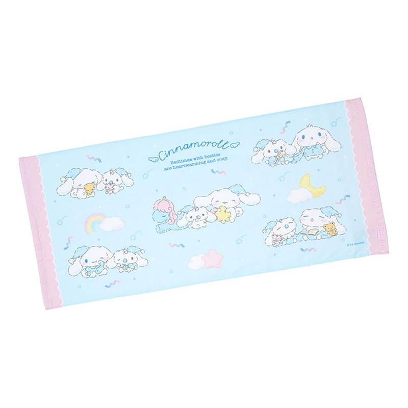 Sanrio Cinnamoroll Face Towel (Nemunemu Time)