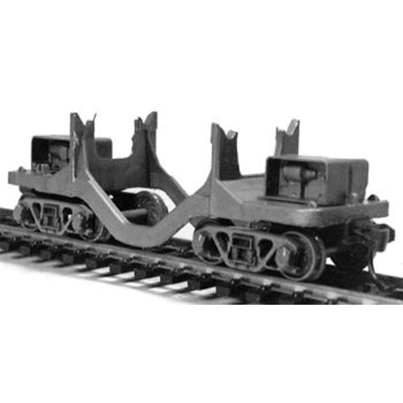 Spacer car w/trk & cplrs – HO-Scale