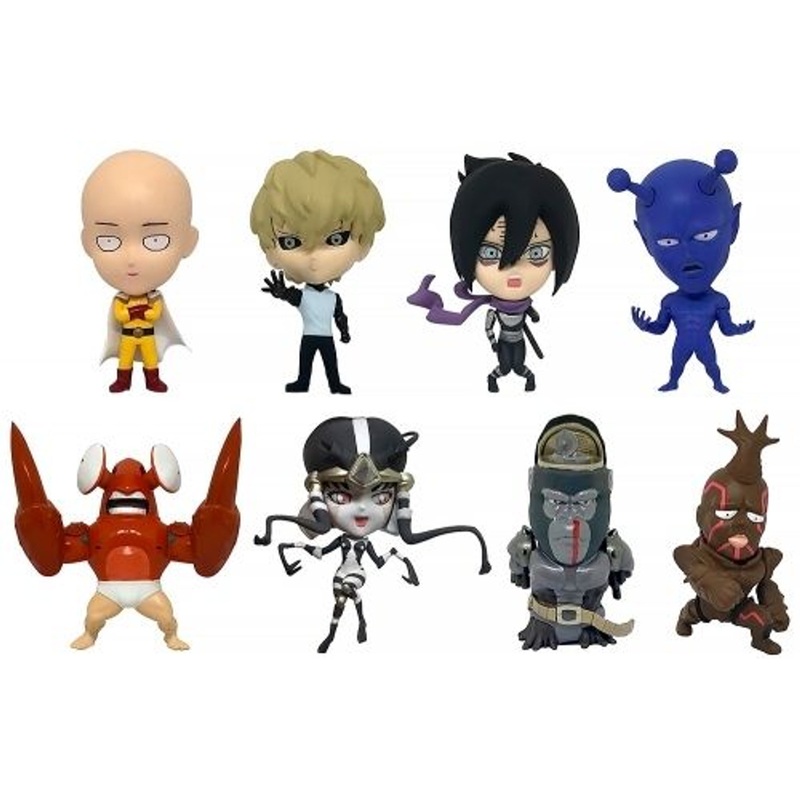 16 Directions One-Punch Man Trading Figure Collection Vol.1 8Pack Box