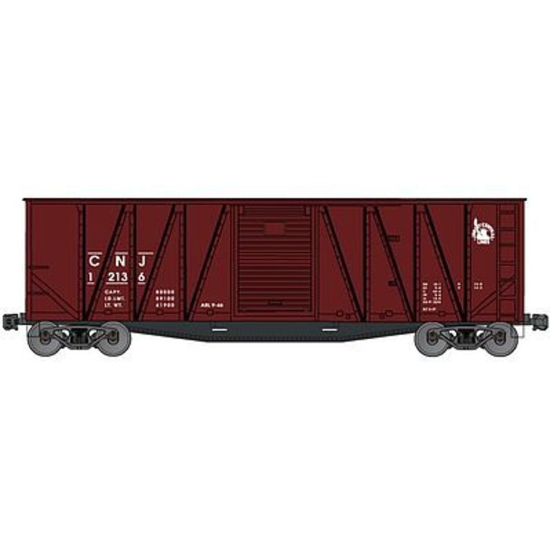 40′ Outside Braced Wood Boxcar Kit Central New Jersey