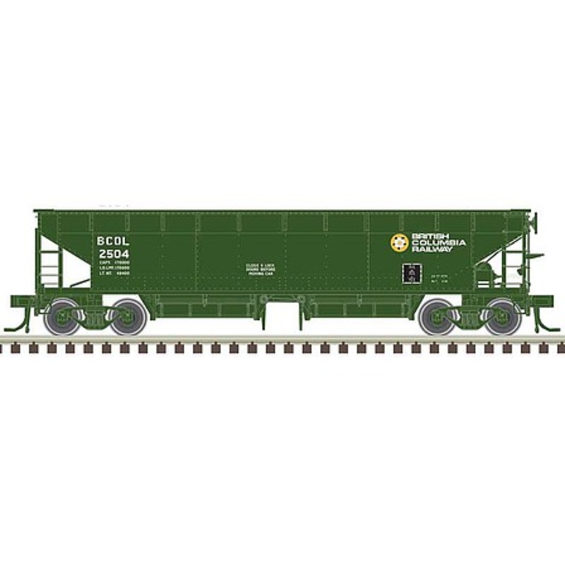 70-Ton Ballast Car Hopper BC Rail (3)